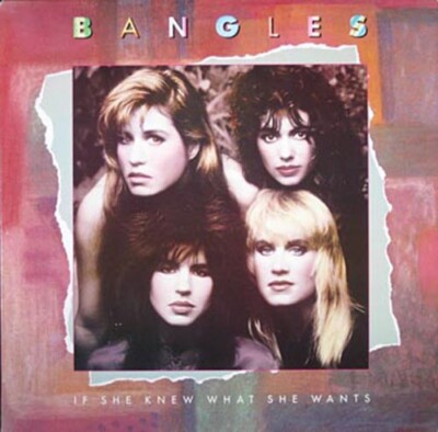THE BANGLES If She Knew What She Wants PROMO 45 PICTURE SLEEVE