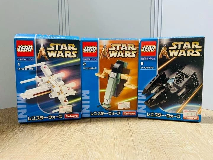 Lego Kabaya Star Wars All 3 Types Set Lot Bulk Genuine Japan New