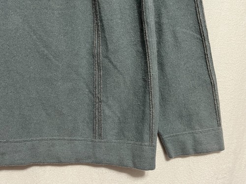 Suéter TED BAKER cuello redondo Raglan azul cadete mezcla algodón/lana talla 6 (EE. UU. XL) - Imagen 16 de 18