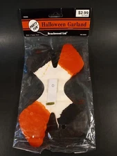 NOS Vtg Party Fun Halloween Garland Beachwood Ltd Decoration