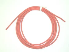 Test Lead Wire Silicone jacket 14 gauge 14awg 10 ft section Red Highly Flexible 
