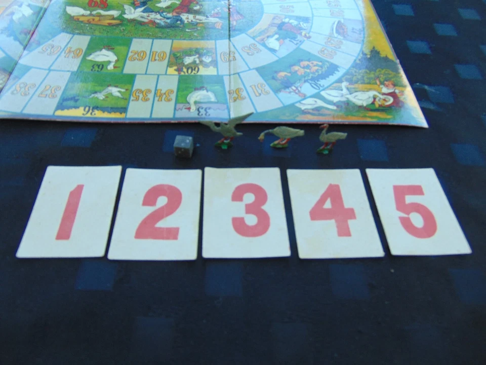 Very Rare Antique Original Victorian The Game of Goose Board Game by Spear's - Image 2 of 4