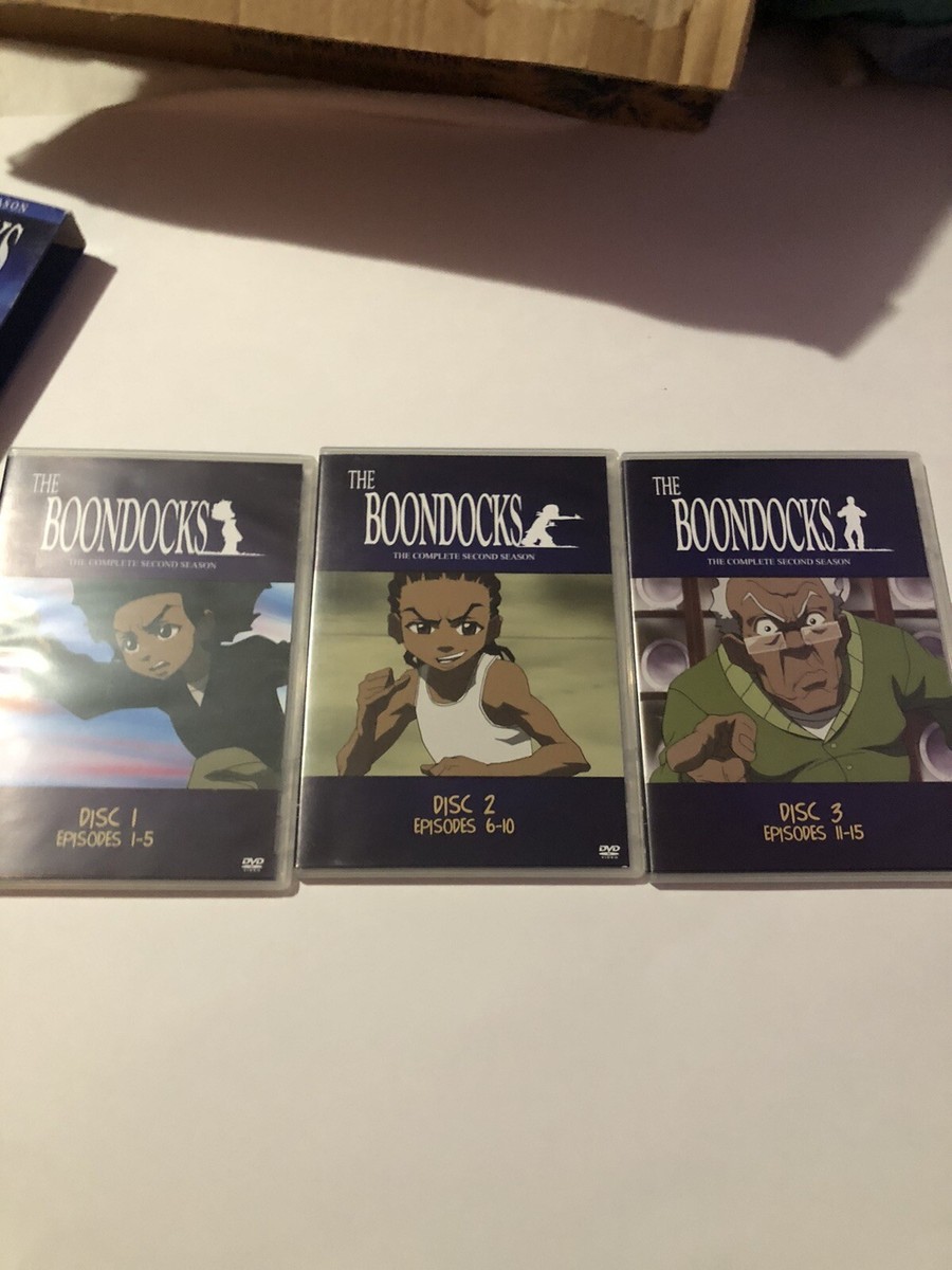 The Boondocks: Season DVD By Carl Jones GOOD 43396257375|