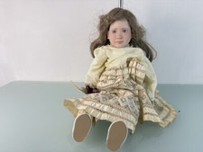 Künstlerpuppe Ruth Treffeisen Porzellan Puppe 50 cm. Top Zustand