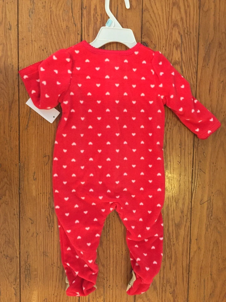 Мягкие флисовые оленьи лапки на молнии для рождественских праздников 3-6 месяцев - Изображение 4 из 4