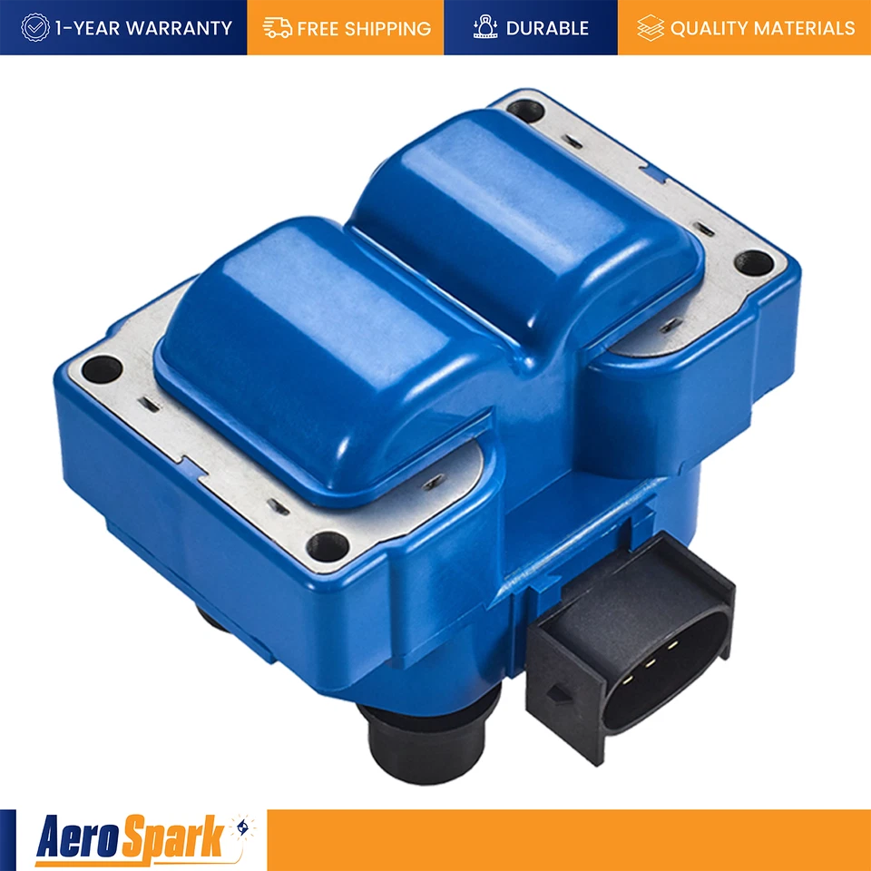 2pcs Ignition Coil & Wireset & 8pcs Motorcraft Spark Plug for Ford Ranger FD487 - Image 2 of 4