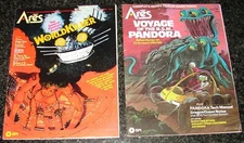 Vintage ARES #1,6 Magazines RPG/D&D/Science Fiction Role Playing Game 1980