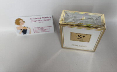 Vintage 1988 Joy pure parfum by Jean Patou ~ 7 ml Flaconnette