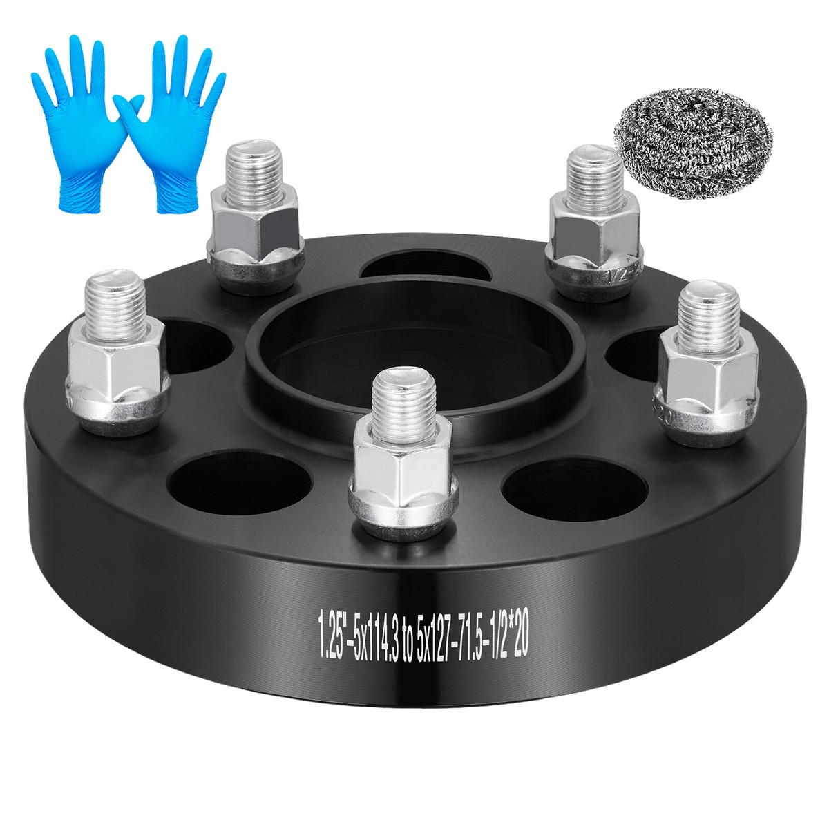 dynofit 5x5 to 5x4.5 Convert Wheel Adapters for Je-ep YJ TJ ZJ XJ KJ KK MK Wheel