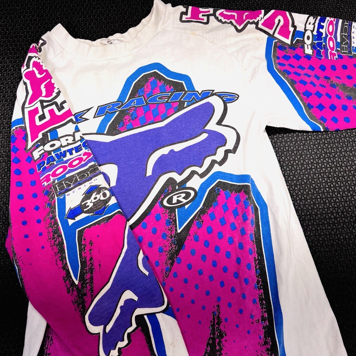 1995年製　fox racing / Yamaha print jersey Vintage Fox Racing Motocross Jersey 1995年製 fox racing / Yamaha
