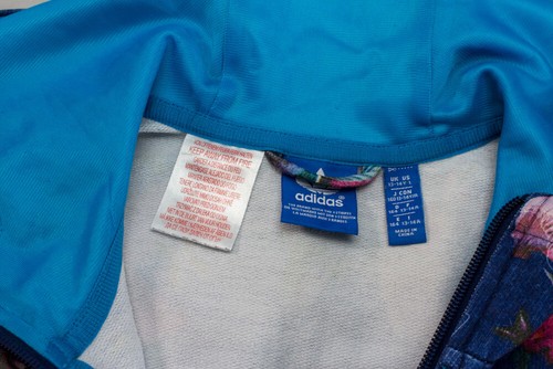 ADIDAS Kids Zip Track Jumper Sweater Size 13-14 yo (164) - Picture 6 of 8