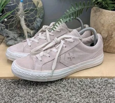 Converse All Star Pink Suede Low Ox Women's Size 8 Shoes