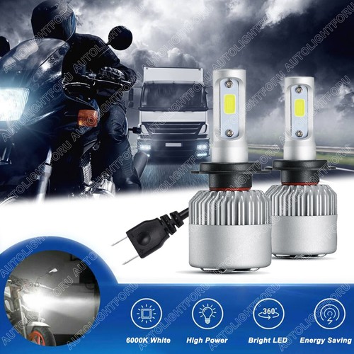 2x LED Headlight White Bulbs For Suzuki GSXR600 GSXR750 2001 2004 2005 2006 2007 - Picture 10 of 10