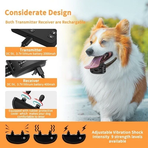 Wireless Invisible Dog Fence Electric Boundary Pet Containment Collar System - Picture 7 of 16