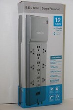 Lot of 3 New In Box BELKIN 2716CP 12-Outlet 4156 Joules Surge Protectors