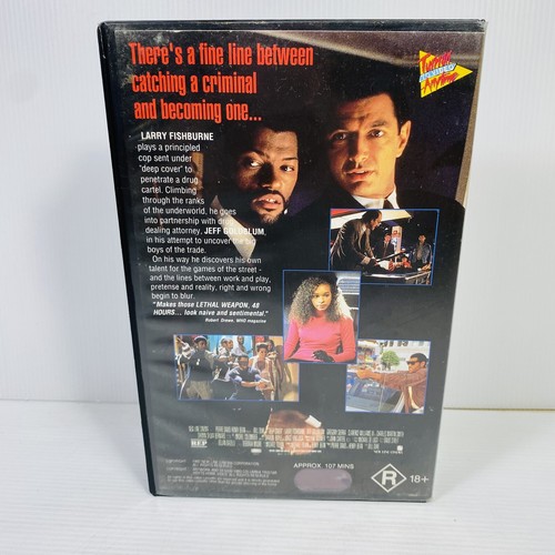 Deep Cover VHS Ex Hire Larry Fishburne Jeff Goldblum - Picture 2 of 8