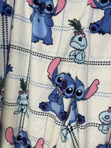NEW Lilo Stitch Scrump Pajamas Pants 2X Womens Joggers Winter velour lounge - Picture 4 of 10