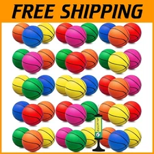 Ultimate 42-Pc Inflatable Basketball Set for Pool, Beach & Over-Door Hoops