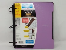 Five Star Flex Refillable College Ruled Notebook X-Large- PURPLE - 043100293248