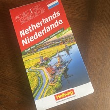 Hallwag Strassenkarte Niederlande 1:200.000 |...