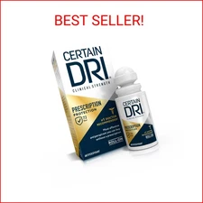 Certain Dri Prescription-Strength Clinical Antiperspirant Roll-On for Hyperhidro