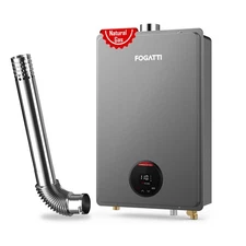 5.1 GPM 120000 BTU 120 Volt Residential Tankless Water Heater - Natural Gas