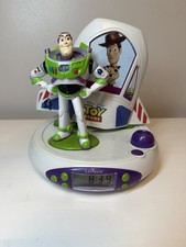 Lexibook Disney Toy Story Buzz Lightyear Radio Alarm Clock Projector