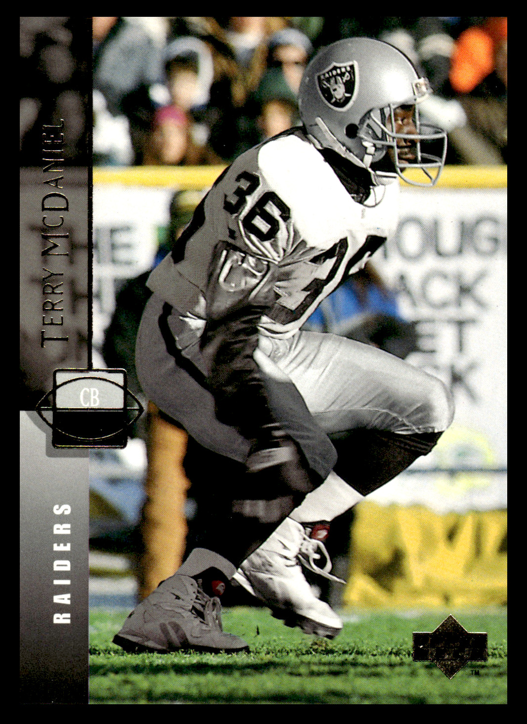 1994 Upper Deck Terry McDaniel #179 Los Angeles Raiders NFL Football