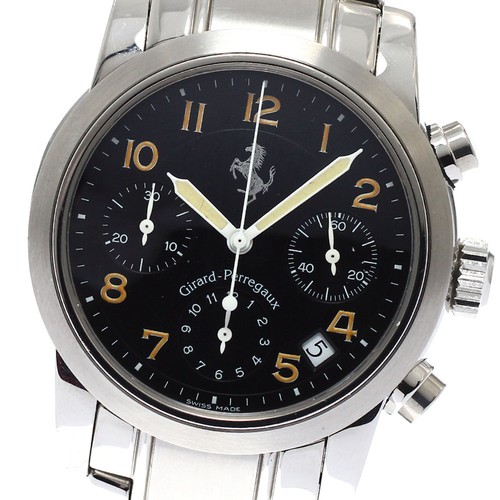 GIRARD PERREGAUX 8020 Ferrari Chronograph Date Men's Watch Fro...