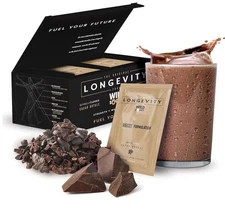 WILD SOCIETY Longevity Shake Anti Aging Supplement Protein Powder 15 Servings