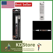 Extra Fine Tip White Chalk Marker Set for Chalkboards Glass Windows Art