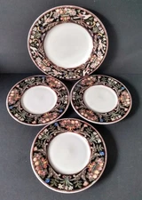 4 VILLEROY AND BOCH GALLO INTARSIA PLATES