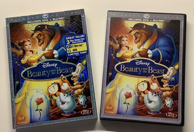 DISNEY'S BEAUTY AND THE BEAST 3 DISC SPECIAL DIAMOND EDITION DVD +