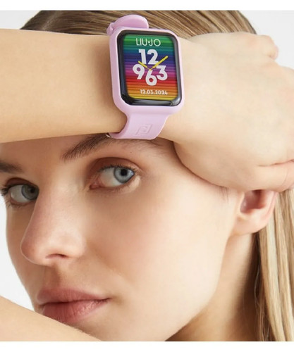 Horloge Femme Liu Jo Smartwatch Voix Fancy Pink Code Produit SWLJ132 - Afbeelding 2 van 4