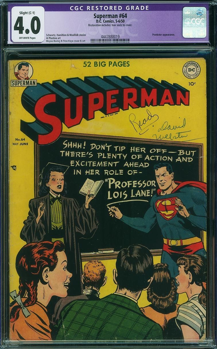 Superman #64 Value - GoCollect