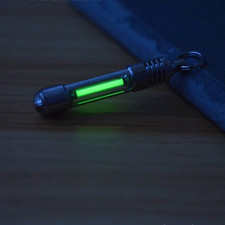 Glass Night Luminous Tube Lamp Tube 25 Years w/ Titanium Enclosure 3x22.5mm 1PC