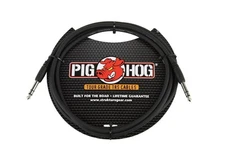 Pig Hog PTRS06 High Performance 1/4 TRS Instrument Cable, 6 Feet