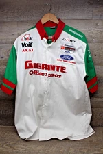 Gigante Team Rahal Racing Cart Michel Jourdain Jr. Shirt Mens Size Large Rare