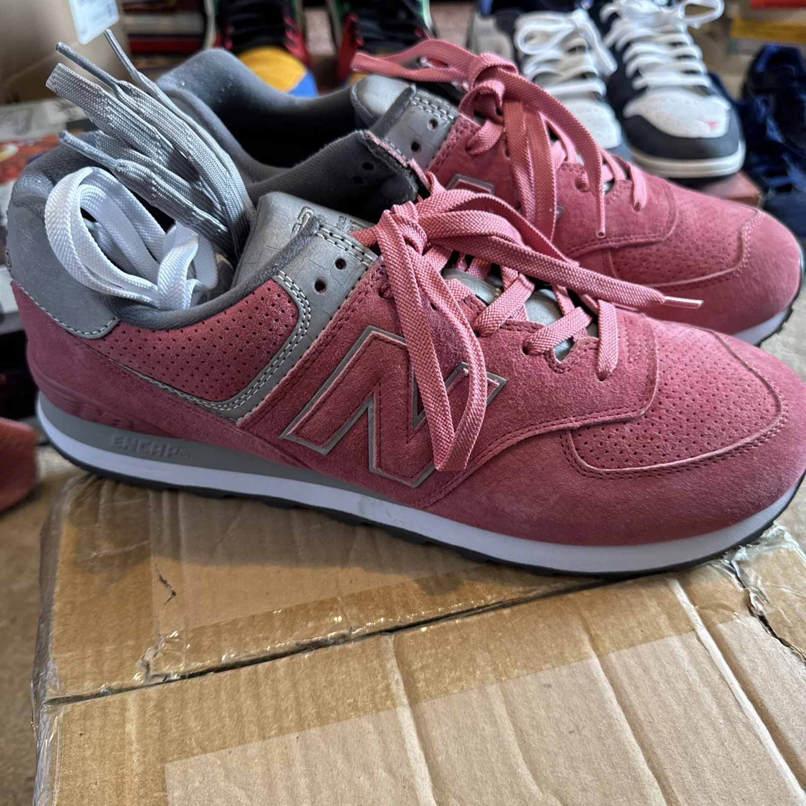 Concepts x New Balance 574 Rose ROSE Argent ML574CNT Bodega Homme 13
