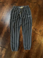 Kith Pinstripe Williams I Sweatpant - Nocturnal | Size Small