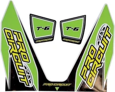 Pro Circuit T-6 Exhaust Decal Green