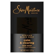 SheaMoisture - Calm  Clearing African Black Bar Soap - 8oz 6-pack 