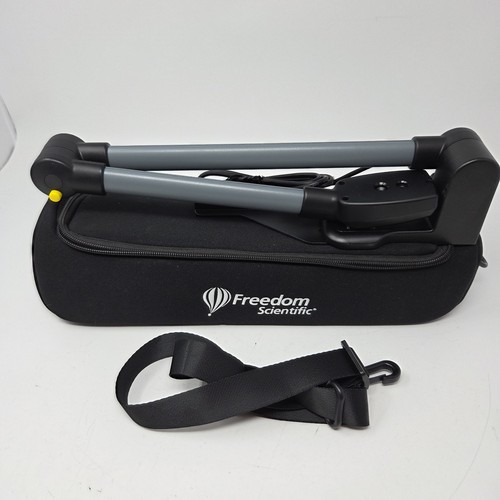 Freedom Scientific Pearl Portable Magnifying Foldable Arm Reading Camera w/ Case