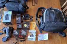 canon eos rebel t6 camera 18-55mm 75-300mm Bundle