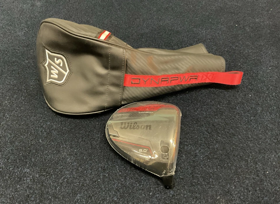 NEW! Wilson Dynapower Carbon PKR2 8°Loft Driver / Head Cover - Image 3 of 3