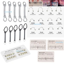 Dental Orthodontic Brackets Braces/Anterior Teeth Torque/Close Coil Spring
