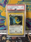 PSA 9 Dark Dragonite Holo 1st Edition 2000 Rocket 5/82 Rare Pokemon TCG Swirl