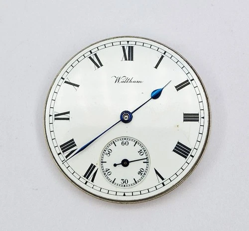 ANTIQUE WALTHAM POCKET WATCH MOVEMENT c1900 a/f