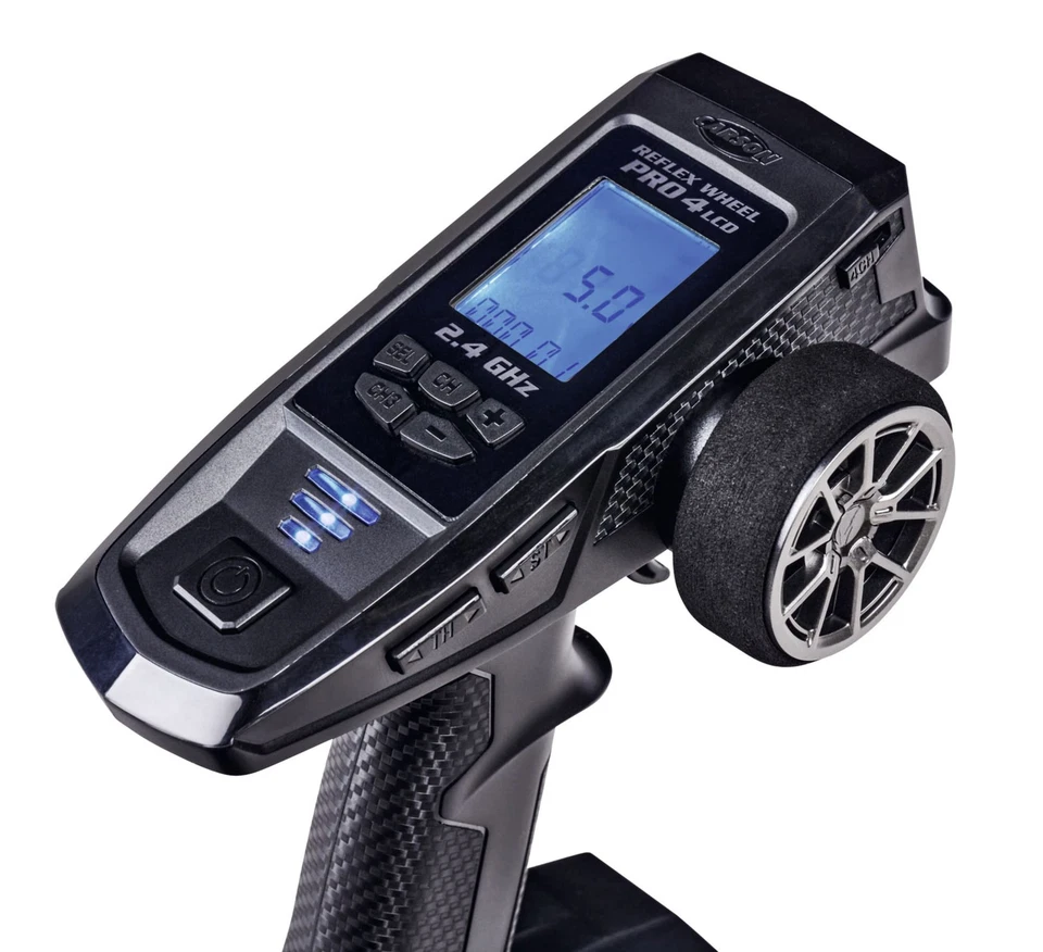 CARSON Reflex Pro 4 2,4 GHz Fernsteuerung + Servo 6kg – ideal für TAMIYA - Bild 2 von 4