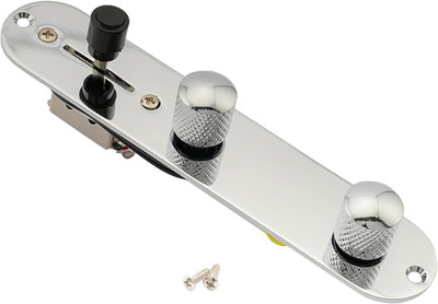 Loaded Tele Control Plate Pre-Wired 3-Way Control Plate Wiring Harness with Tone